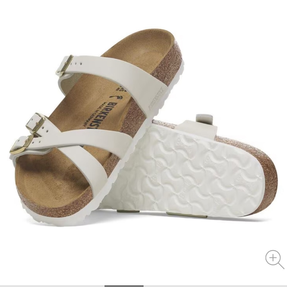 Birkenstock white Franca sandal